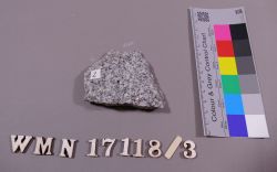 Gesteinsprobe feinkörniger Granit